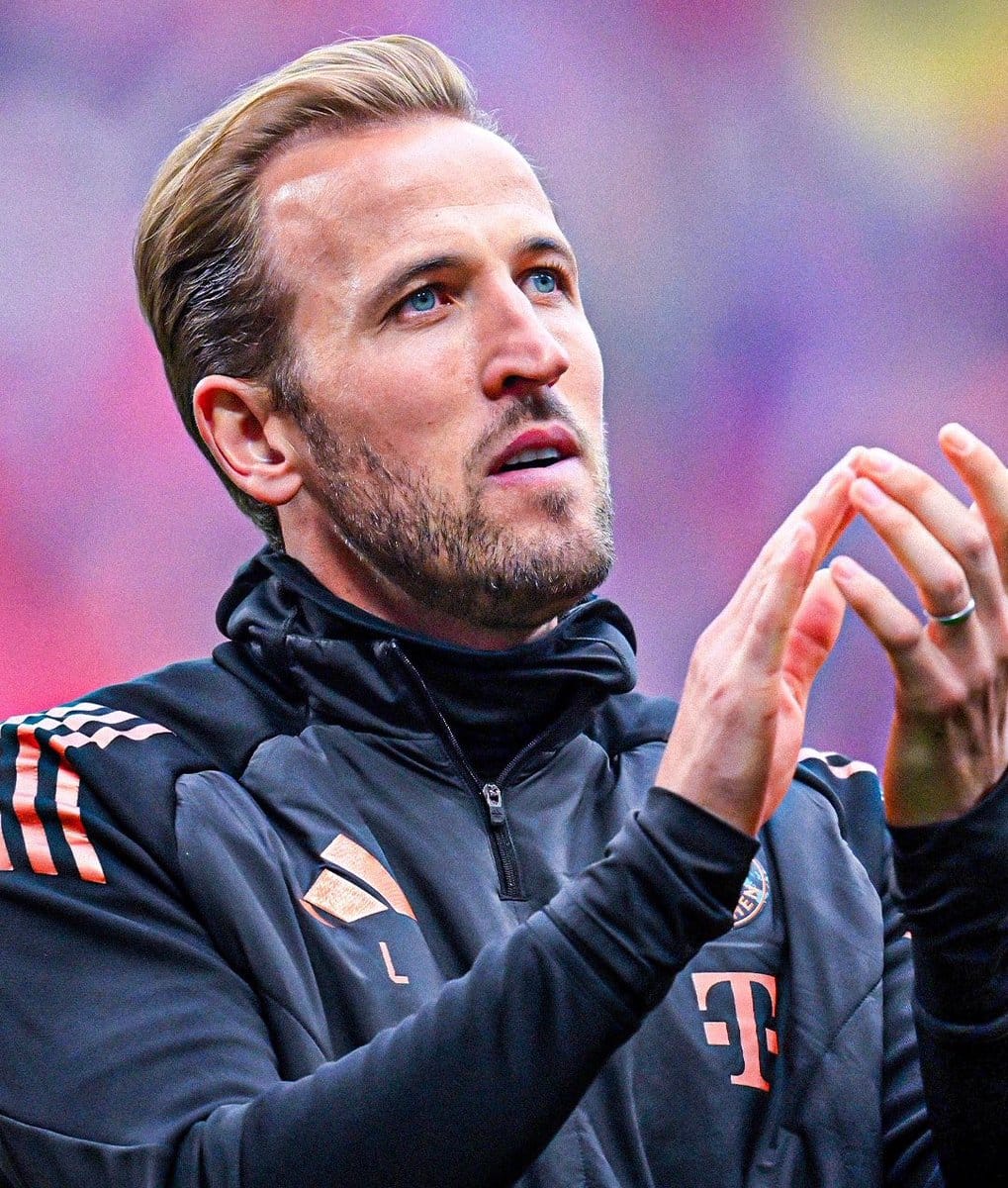 Harry Kane’s ready for his trophy ‘number 2’ after the Bundesliga win.